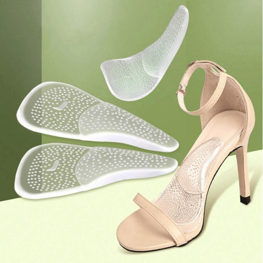 Silicone Arch Support Soft Pad for Flat Feet in High Heel Sandals