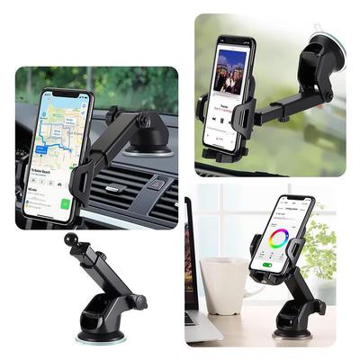 Universal Car Air Vent & Suction Cup Phone Holder for Navigation
