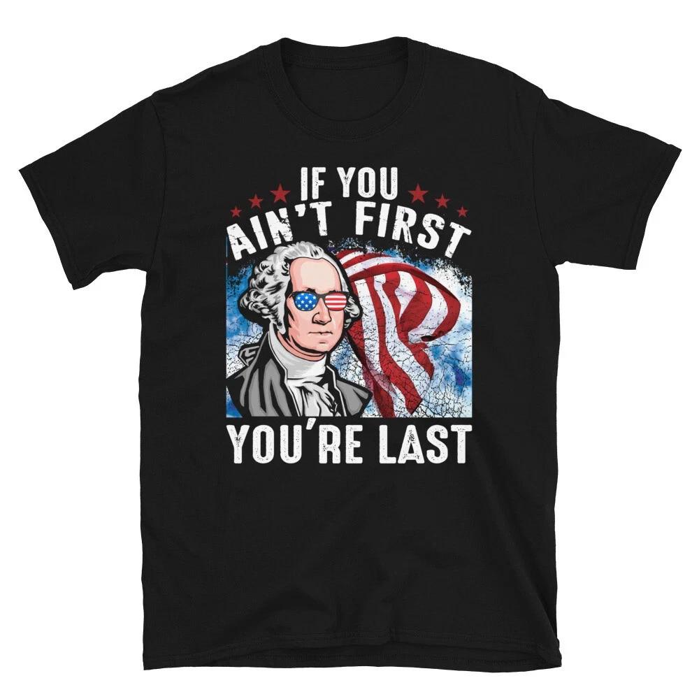 President Quote July 4th Of July USA US Flag TShirt S