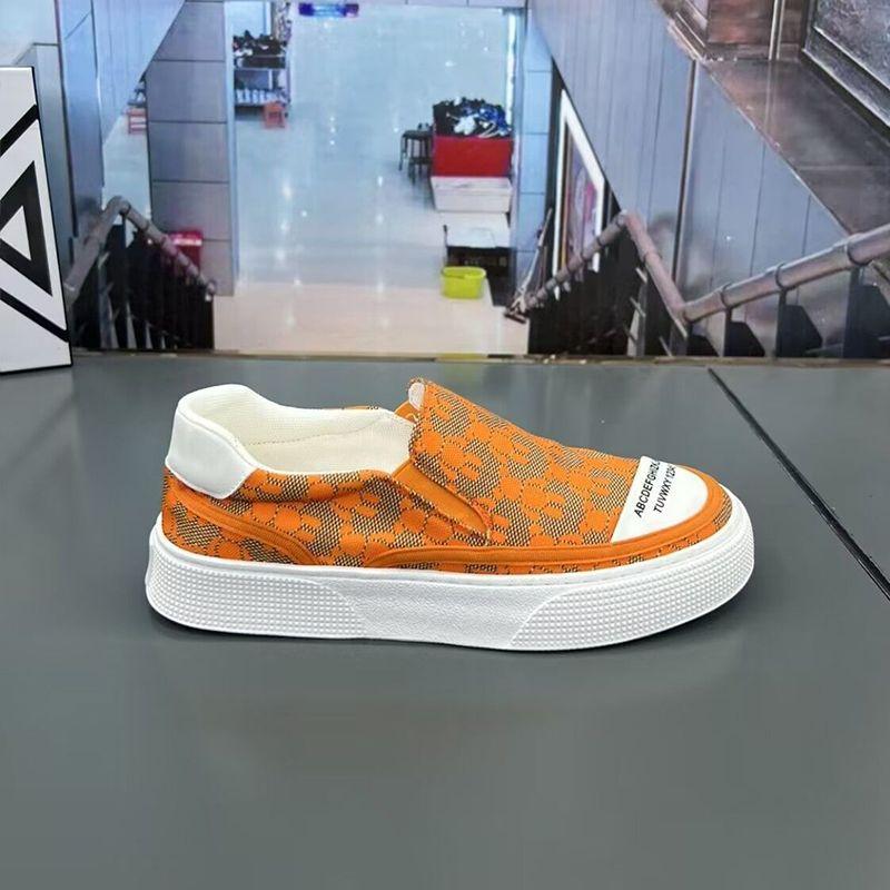 Clearance New Men's Hanliu Board Shoes Fashion Trend Versatile Men's Shoes Daily Casual Lightweight Breathable Comfortable and Wear-resistant