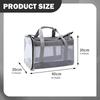 Pet Carrier Foldable Handbag with Handle Wear Resistant Holder Carrying Case Dog Cat Travel Bag Soft