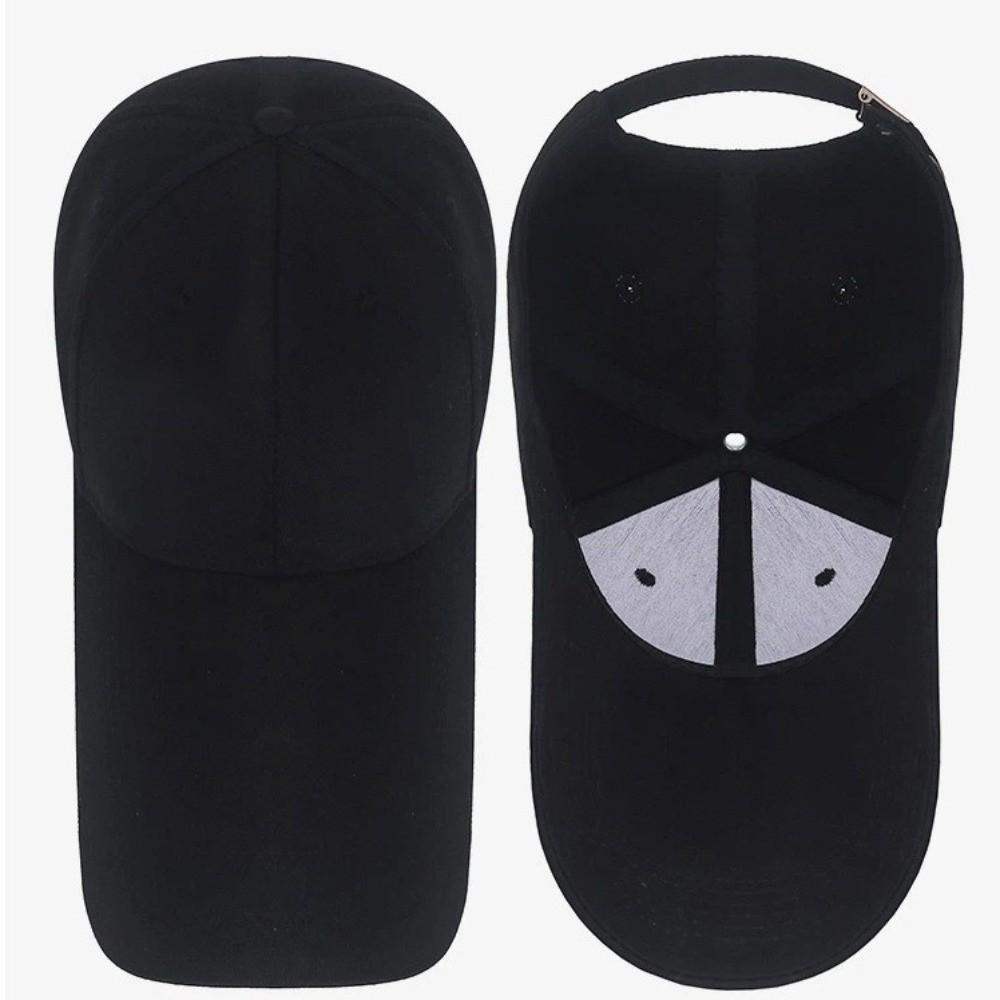 Fashion Cotton Baseball Cap 14Cm Extended Brim Sun Protection Sun Hat Unisex Street Style Bucket Hat Summer
