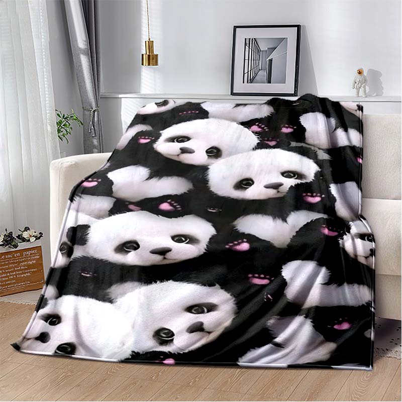 French Bulldog Boston Terrier Throw Blanket, Graffiti Pop Art Soft Fleece Bed Blanket for Couch Sofa Living Room, Colorful Warm Cozy Wrap