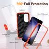 PC+Silicone Case for Samsung Galaxy S24 Ultra S24 Plus Heavy Duty Armuor Anti Fall Metal Bracket Case