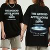 THE WEEKND After Hours Til Dawn Europa Tour 2026 T-Shirt Harajuku Kurzarm Rundhals Lässiges Hemd Geschenk