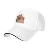 Cute Capybara Be Cappy Cap Casual Baseball Caps Adjustable Hat Hip Hop Summer Unisex Baseball Hats Customizable Polychromatic