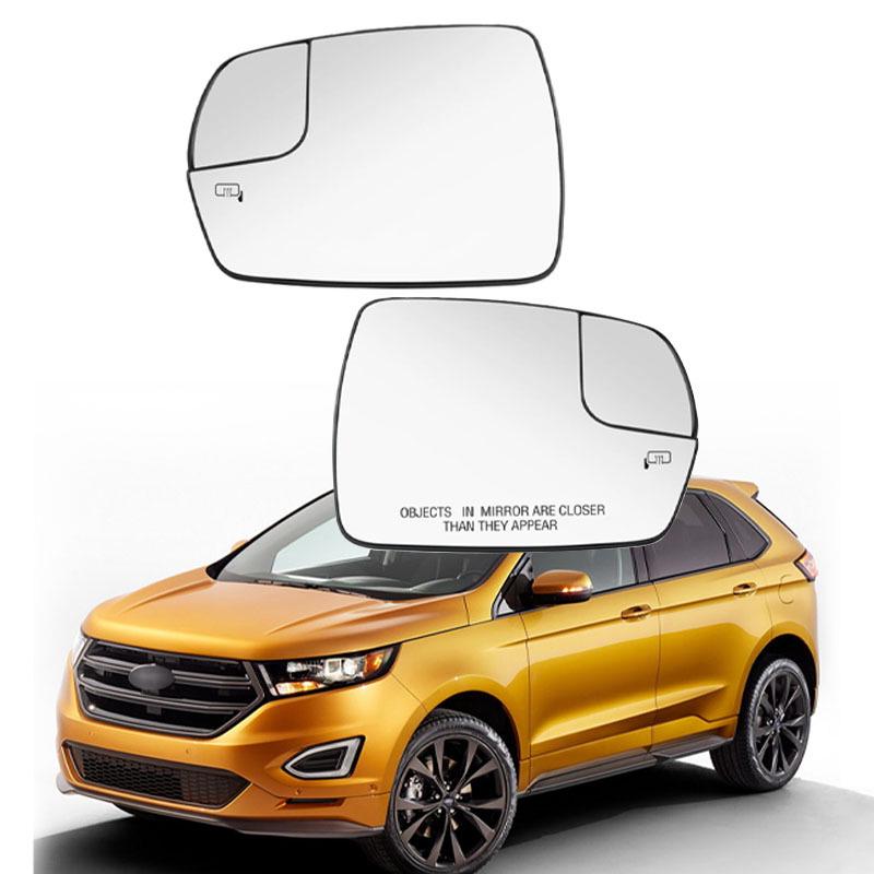 

Fits 15-22 Ford Edge US Rearview Mirror Heated Replacement Lens Heated Right