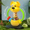 Baby Rattles Toys 0 12 Months Sensory Grasp Toys Hand Bell Activity Cute Animal Rattles For Infants Gifts