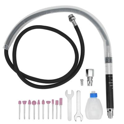 Pneumatischer Stift-Stabschleifer-Satz Mikro-Stabschleifer-Set Tragbares Polier-Gravierwerkzeug