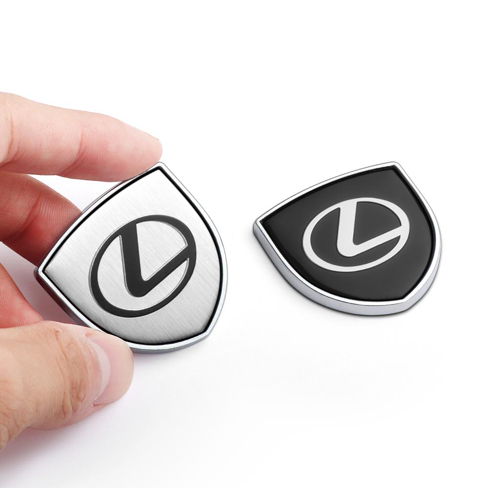 Car Styling Logo Car Body Fender Stickers Decoration For Lexus LX600 LX470 RX IS GX460 GX UX250h GX470 RX400h RX350 LX570 IS250