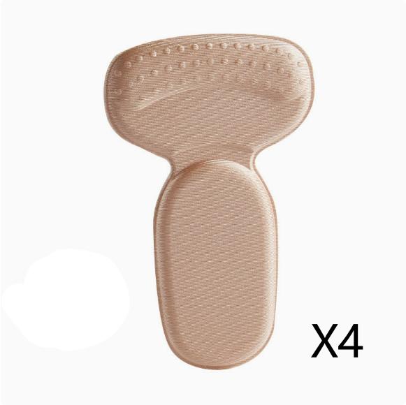 

Женские стельки-подпяточники, Изменяемые с большого на маленький размер, Предотвращают соскальзывание пятки, Удобные и не натирающие, Регулируемые по размеру стельки, Полуразмерные стельки. One Size