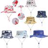 Breathable Cotton Material Fishing Hat For Children, Great For Sun Protection And Wind Protection, By Yuhua