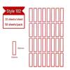 Self-Adhesive Journal Stickers & Handwritten Labels