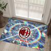 AC Milan Design Crystal Velvet Carpet Cozy Non?Slip Printed Rug For Bedroom Living Room Entrance