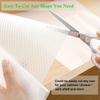 1 Roll Waterproof & EVA Cabinet Drawer Liner Mat - Oil/Water/Stain Resistant, Non-Slip Kitchen Organizer for Refrigerator Shelves, Drawers