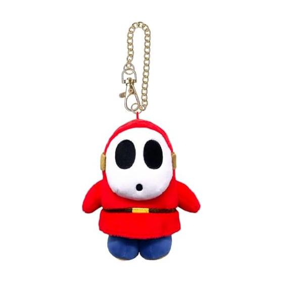 Sanei Boeki Super Mario ALL STAR COLLECTION Dry Bones (Mascot) Plush Toy with Chain, W10xD8.5xH12cm, MM11