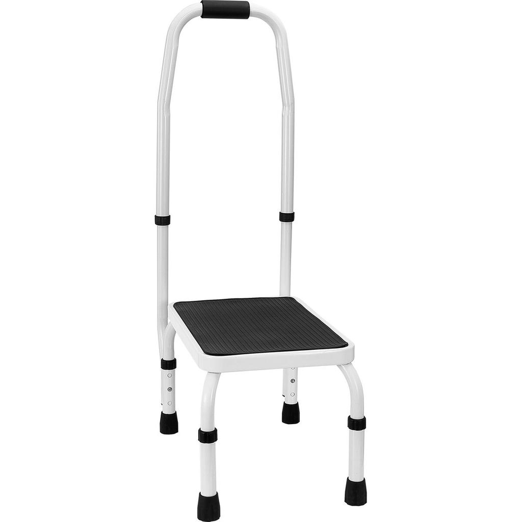 Step Stool Ladder 3 Adjustable Height with Handle Max Load 150KG for RVs