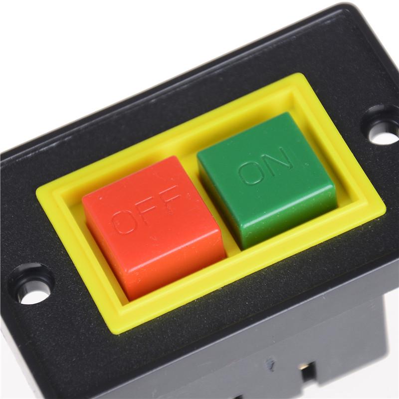 Buy Ac 380V 2Kw I/O On-Off Start Stop Push Button Switch 6 Screw ...