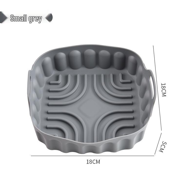 High-Temperature Resistant Silicone Air Fryer Baking Tray and Cake Mold