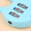 Color Mini Password Padlock Trolley Case Password Lock Student  Password Lock