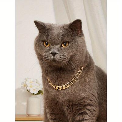 1pc Collar Multiusos para Mascotas Estilo Ins de Gato/Perro, Minimalista y Práctico