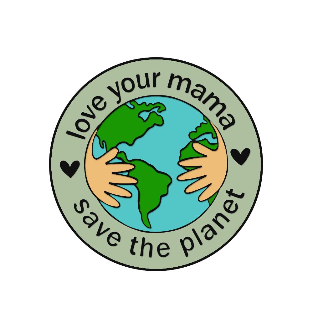 Creative Save the Earth Brooch Slogan Protect Environment Enamel Pins Save Water Go Green Badge Cartoon Custom Bag Lapel Jewelry