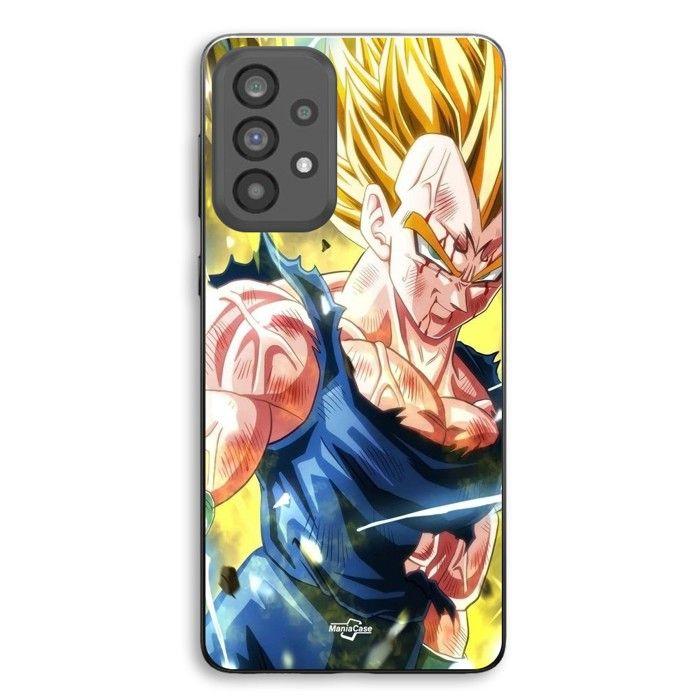 Coque de téléphone - MANIACASE - Samsung Galaxy A53 - Dragon Ball Magin Vegeta - Silicone TPU - Noir