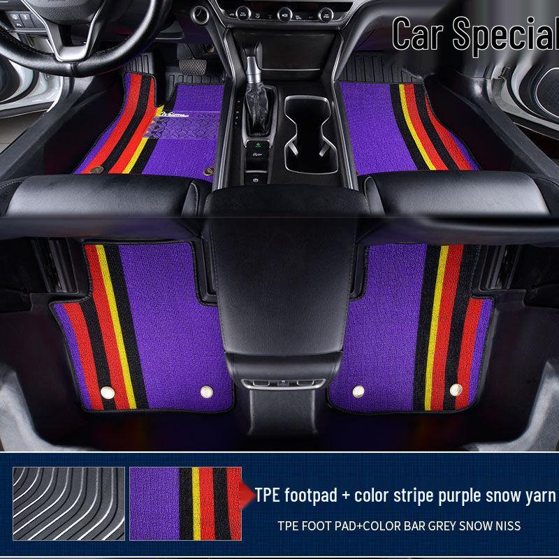 Geely Binyue Cool TPE Car Floor Mats – Waterproof, Wear-Resistant, Eco-Friendly, with Door Sill Protection