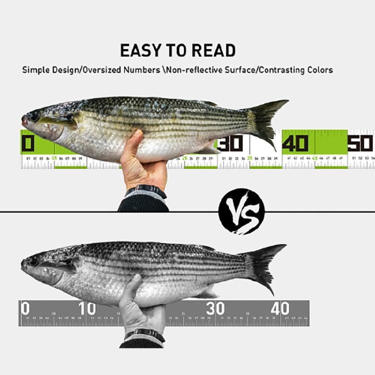 Fischerei-Lineal Ausrüstung Fisch-Messlineal Fisch-Messwerkzeug Fisch-Messgerät Fischerei-Lineal Outdoor Fisch-Lineal