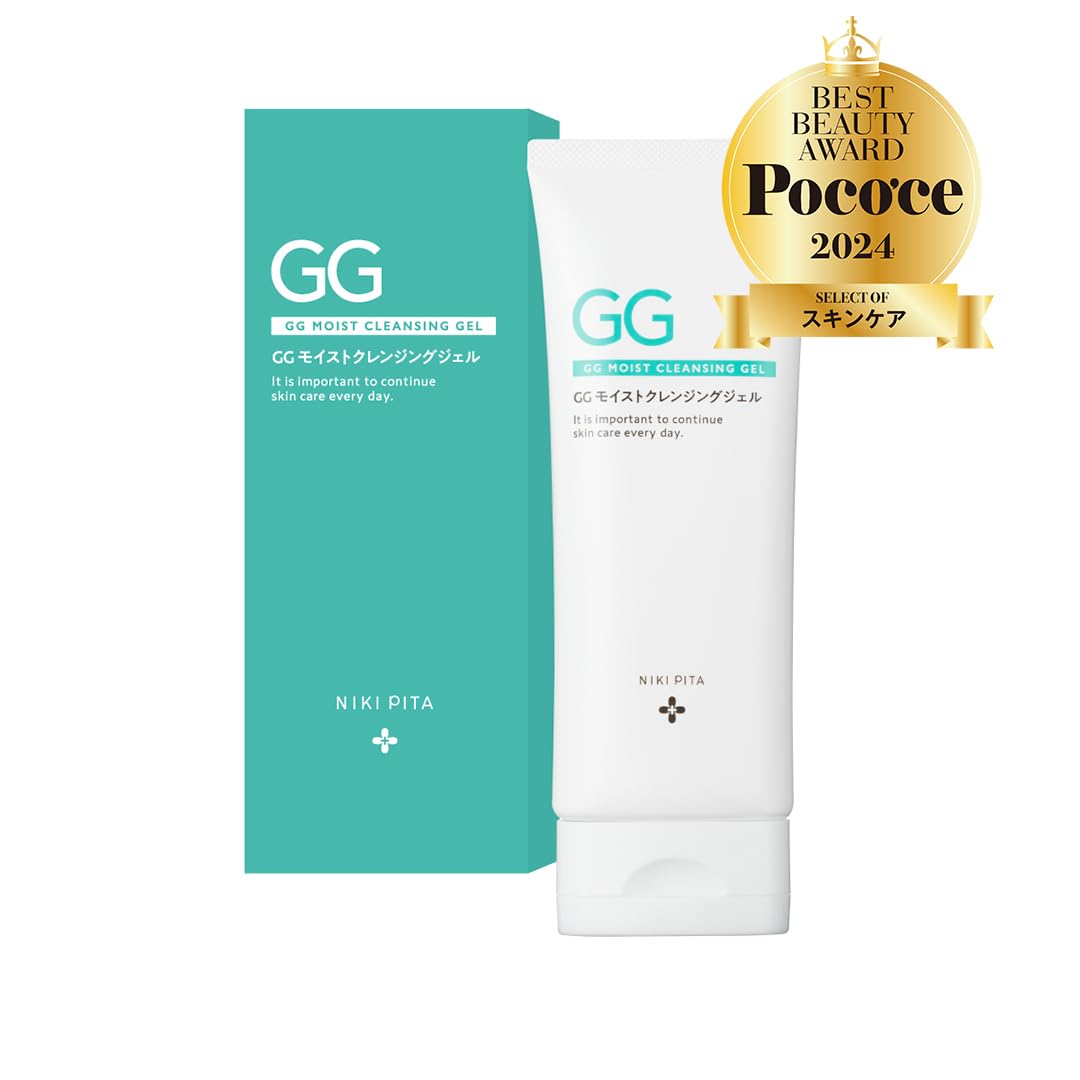 

Nikipita GG Увлажняющий очищающий гель Глицилглицин растительный конняку шарик Азелаиновая кислота Ниацинамид Витамин С Керамид Интенсивный уход за порами 8 типов пор