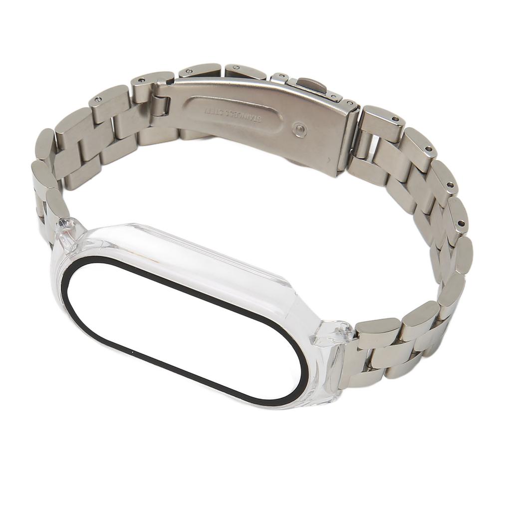 Watch Wristband Easy Adjust Full   Stainless Steel Replacement Strap for   Band 7