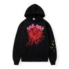 European and American Trendy Hip-hop Singer Spider Web Fashion Sweatshirt Sweater Men's and Women's Hoodies