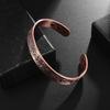 Totem Cuff Bracelet for Women and Men Ancient Copper Plated Adjustable Magnetic Bracelet Bangle Exquisite Gift