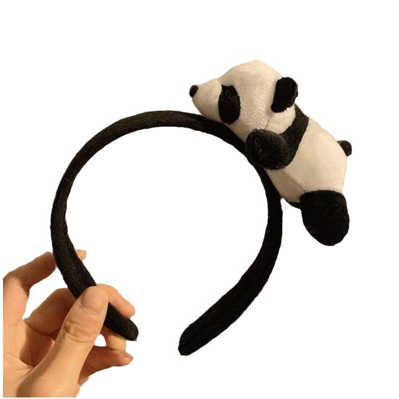 Cute Red Panda Plush Headpiece Headband - Zoo Hair Accessory for Children & Adults