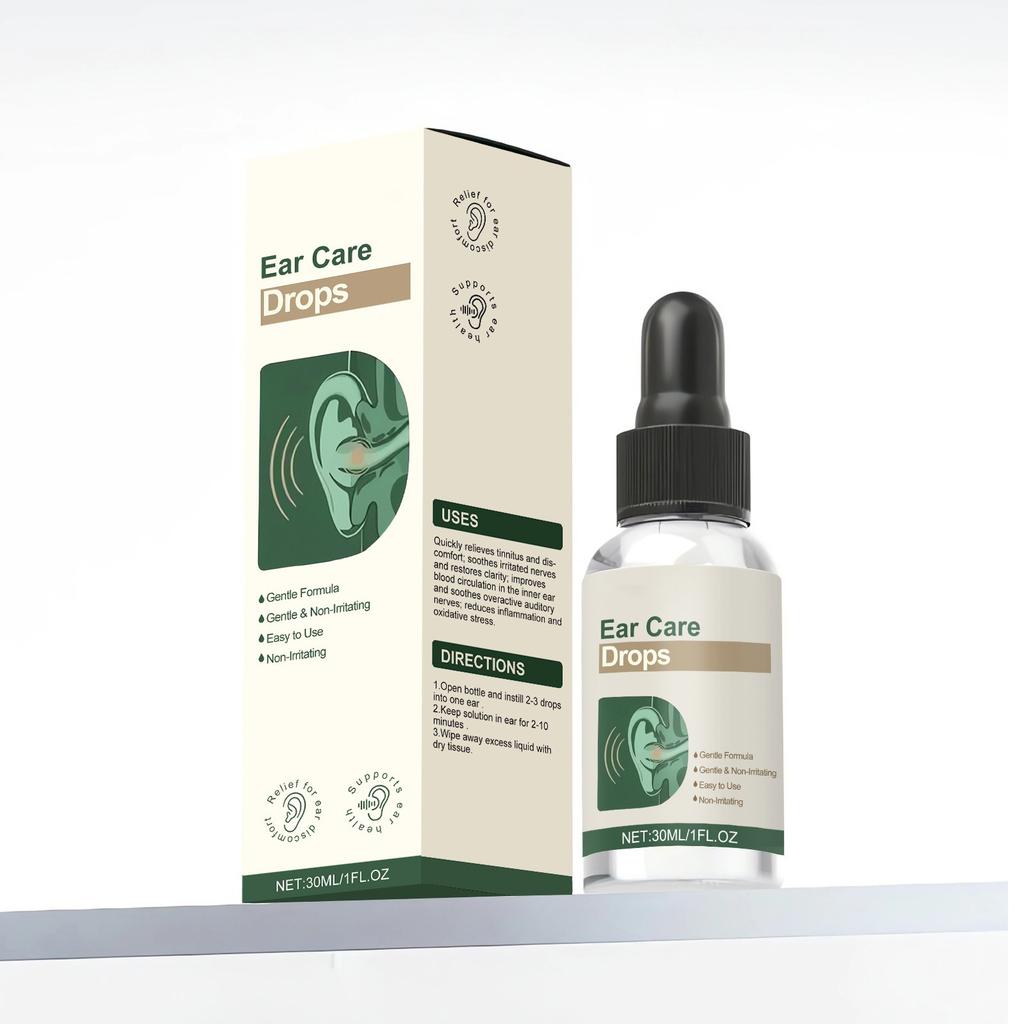 Tinnitus Relief Drop Earwax Cleaning Care Drop Tinnitus Relief  Patches , Ear Tinnitus Relief For Relieves Tinnitus, Earwax Cleaning Care Drop 30ml