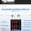 Dual Display 40A 63A 80A 230V Din Rail Adjustable Digital Over Under Voltage Relay Surge Protector Limit Over Current Protection