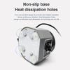 4" kulatý sádrový oscilátor Neklouzavý laboratorní vibrátor Malá velikost Vysoký výkon Zubní vibrační deska Sádrový třepač
