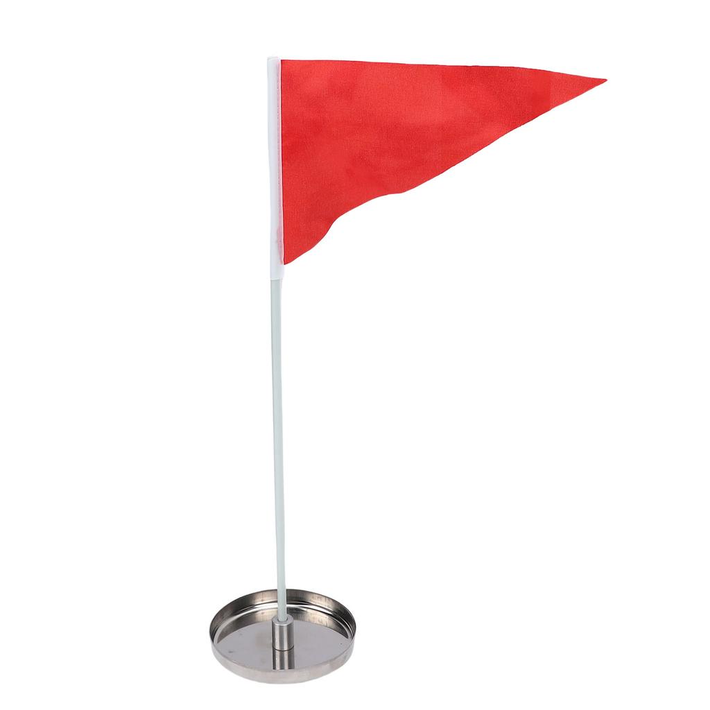 Flag Hole Cup Set for Putting Green Stainless Steel Hole Cup with Flagstick Training Supplies