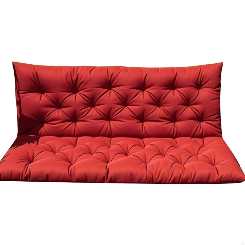 Comfort Focused Swing Swing Cushion Waterproofie Swing Cushions 60x40Inch Thicked Cotton Filling Slip Proof Base