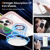 For iPhone 16 Pro Max Case Magnetic Ring Holder Kickstand PC+TPU Phone Cover
