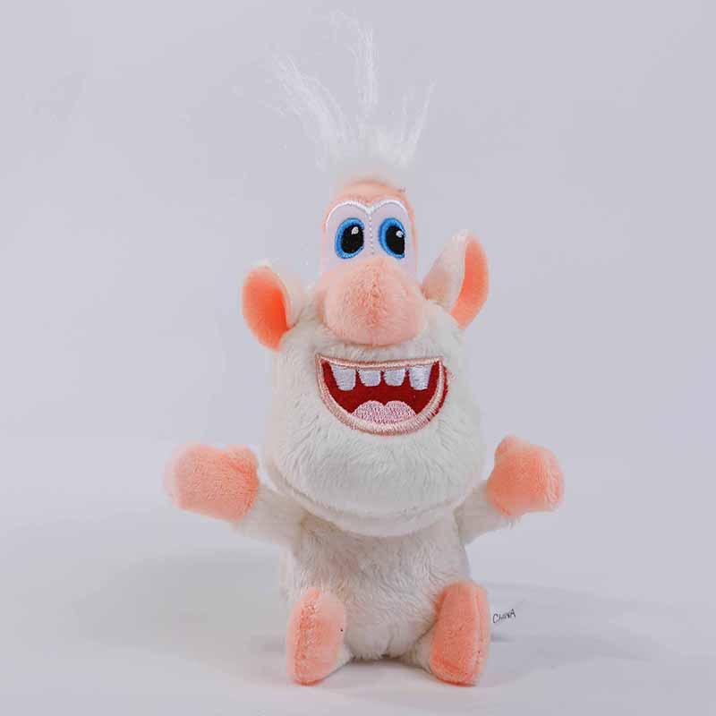 Adorabile 35cm Cartone Animato Booba Buba Maialino Bianco Cooper Morbido Peluche Per Accoglienti Coccole
