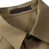 Men Shirt Super Soft Wear Resistant Cotton Blend Men All-Match Shirt Summer Apparel for Male