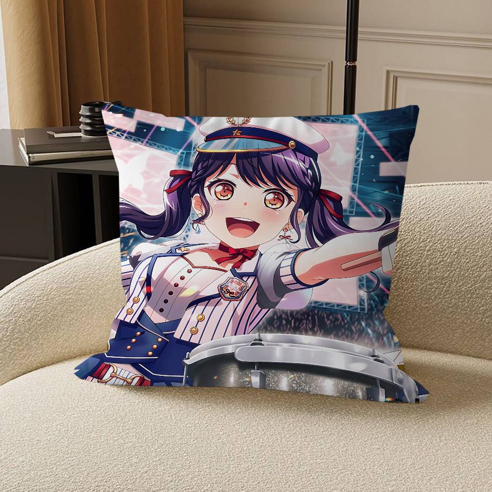 Futaba Tsukushi Personalized Pillow Cover Kids Bedroom Wild Party Decor Pillowcase Kid Birthday Shower Gift