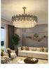 Elegant Post-Modern Crystal Chandelier for Living and Dining Rooms