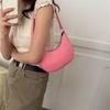 Trendy And Simple New Moon Bag For Women In Black Brown Pink White Khaki Colors Perfect For Daily Use