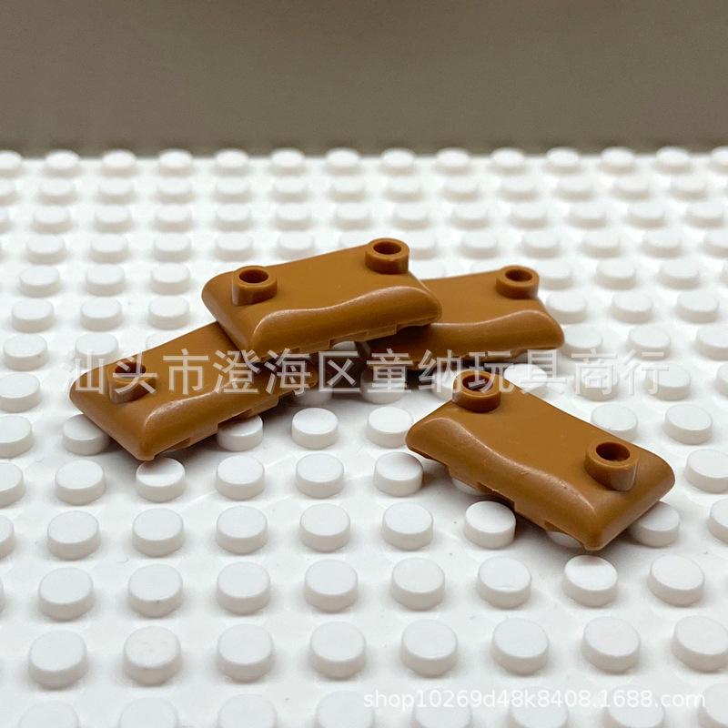 Small Particle Assembly Building Block Accessories, Military Miniature Scene Construction Cover 2X3 Sandbag Sandbag
