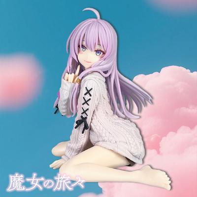 14cm Cesta Elainy Anime figurka Pletené šaty Čarodějka Elaina Akční figurka PVC Sběratelský model Panenka Hračky pro vánoční dárky