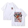 Print Short Sleeved Hara Hip-hop Streetwear Shirt Summer 100% Cotton Men's and Women's Shirt 2025 T-shirt Summer 2025 New