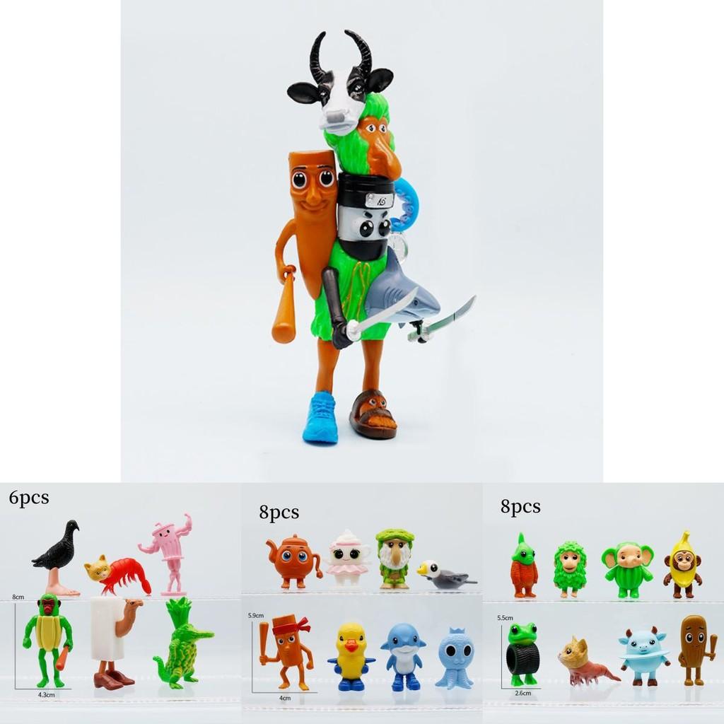 Italian Brainrot Al Pvc Mythical Creatures Figure Set With Collectible Design For Fantasy Enthusiasts