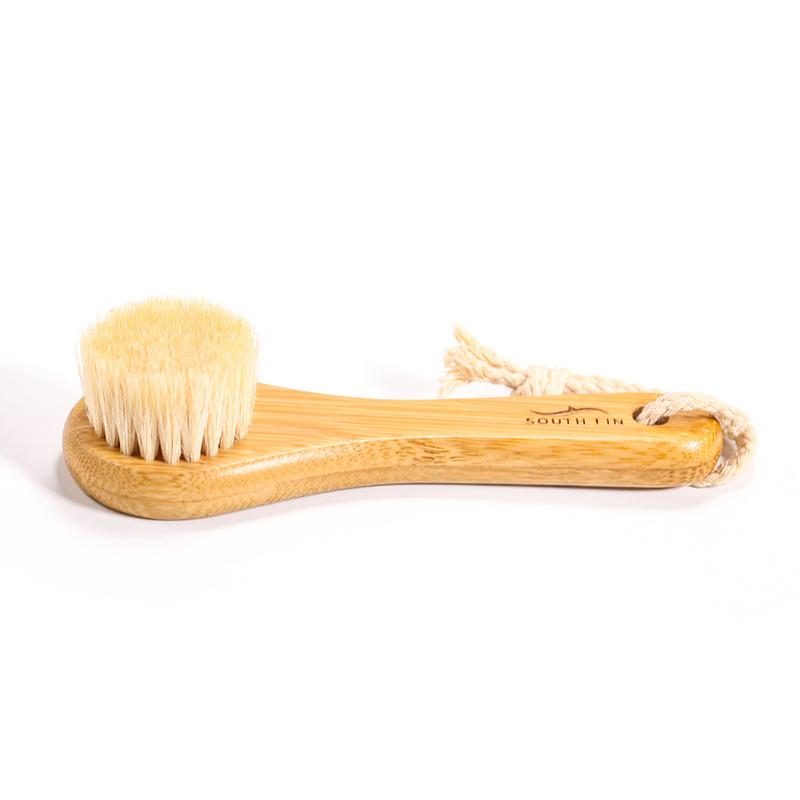 1pc Exfoliating Brush Facial Cleansing Brush Bamboo Hair Facial Cleansing Massage - Face Care Brush For Deep Pore Cleansing